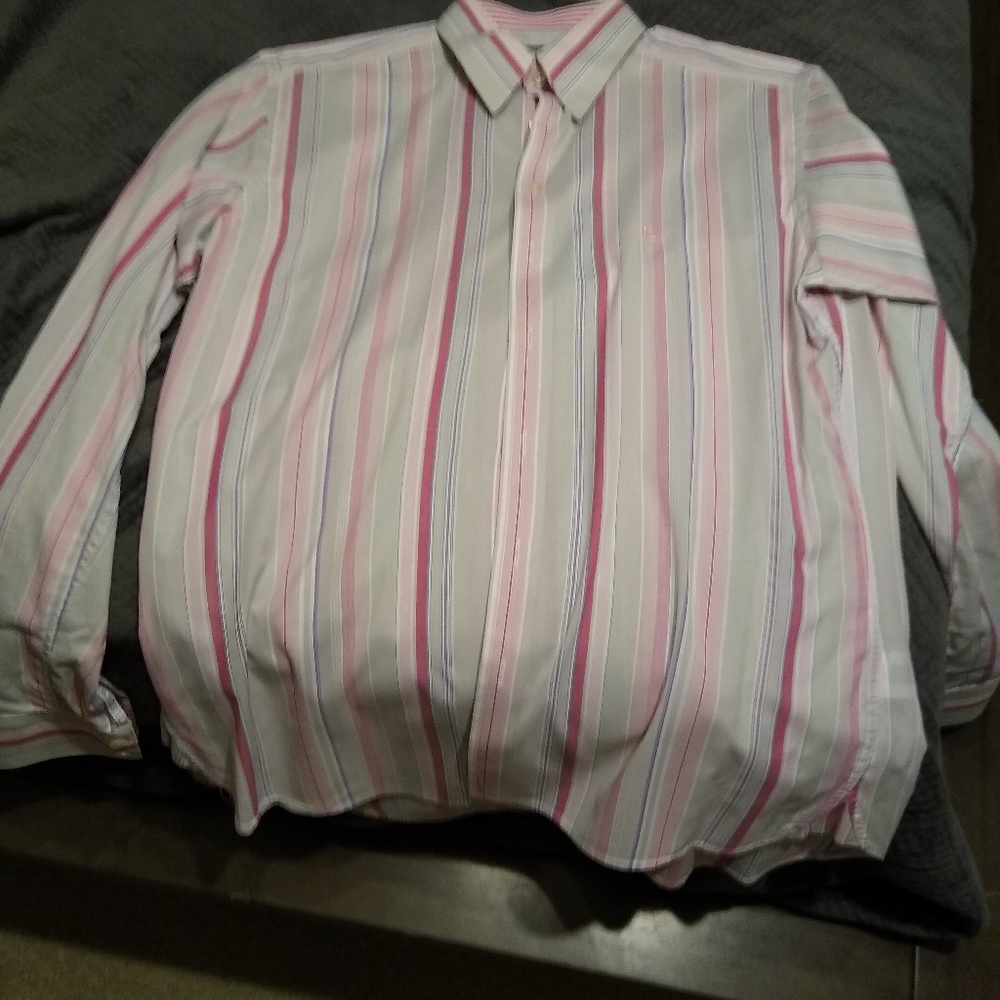Burberry mens button up shirt